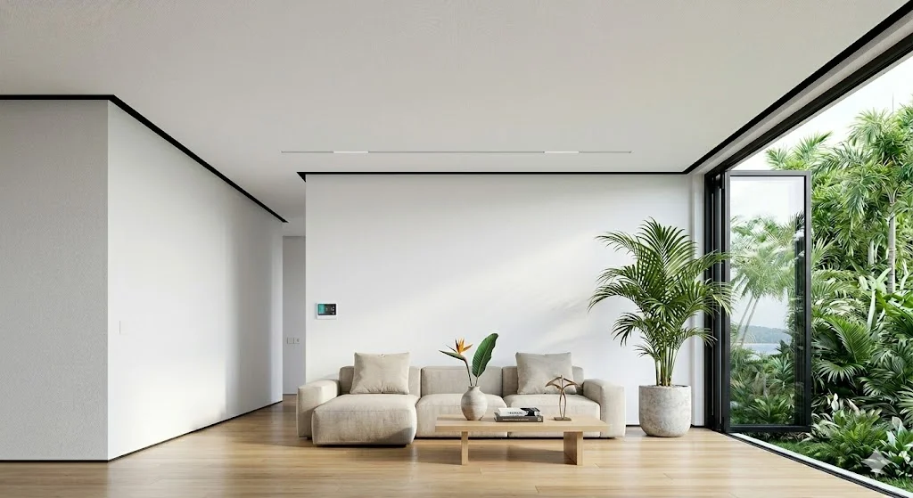 Stretch wall — perfectly level surface